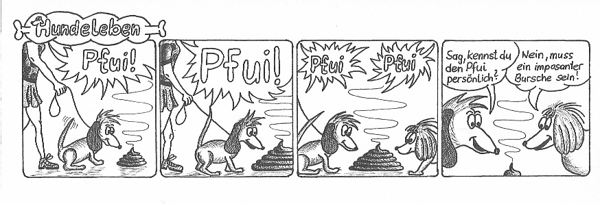 Comic Hundeleben - "Pfui"