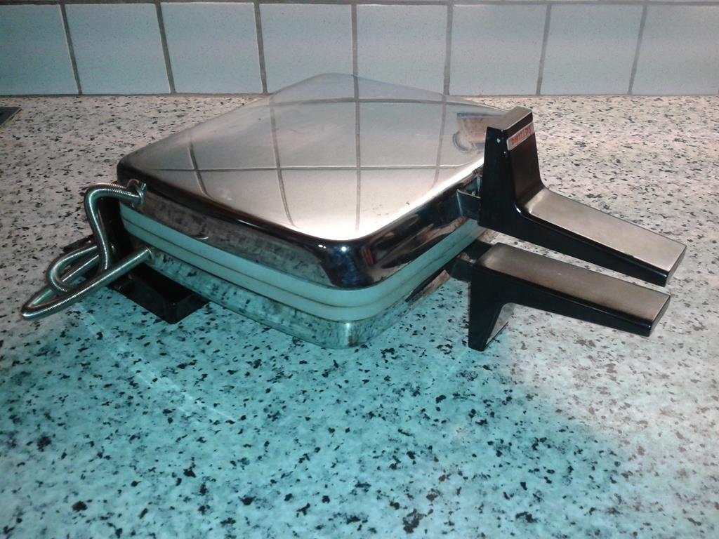 Altes Philips-Waffeleisen