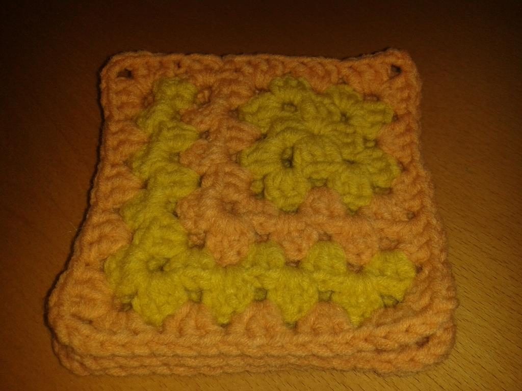 Granny Squares für Decke