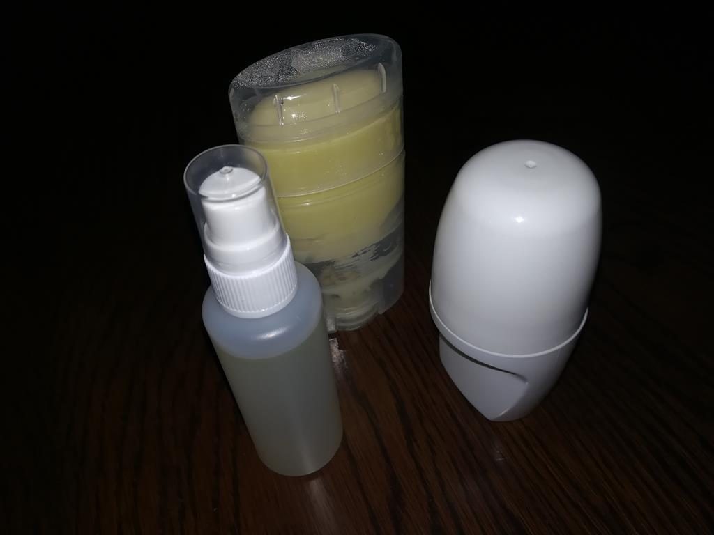 Deospray, -Stick und -Roll-On selbergemacht